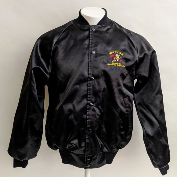 Vintage Men's MDI-Yutani Mitsubishi Bomber Jacket